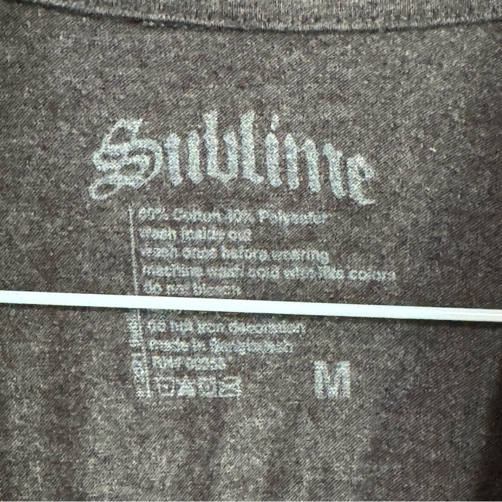 Sublime Sun Graphic Men's T-Shirt - Black Medium - Picture 3 of 4